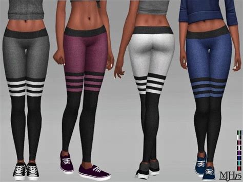 The Sims Resource Active Wear Yoga Pants By Margeh 75 • Sims 4