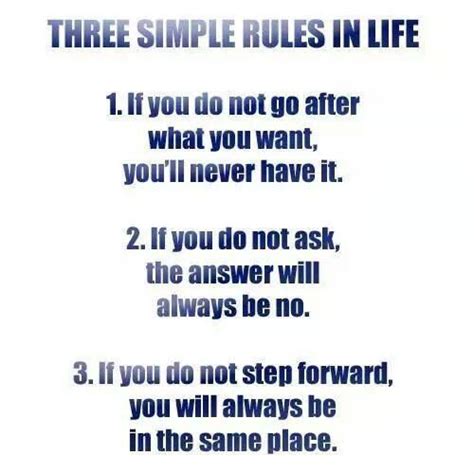 3 Simple Rules Inspirational Words Inspirational Quotes Words