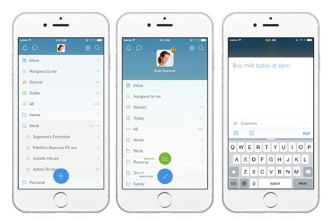 Cannot share tasks with team members. Wunderlist launches redesigned apps for iPhone, Android ...