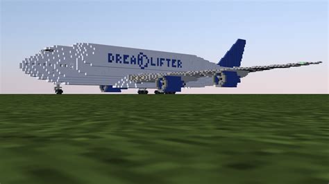 Boeing 747 Large Cargo Dreamlifter Minecraft Map