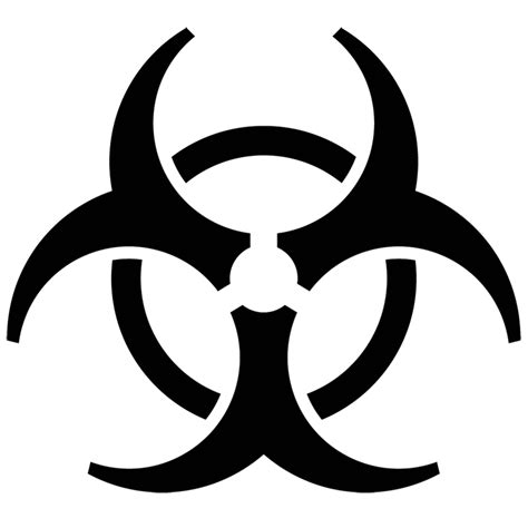 Download Biohazard Symbol Transparent Png Stickpng