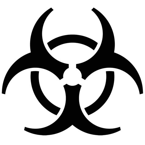 Biohazard Symbol Transparent PNG StickPNG