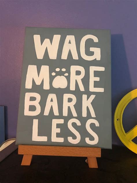 Wag More Bark Less Etsy