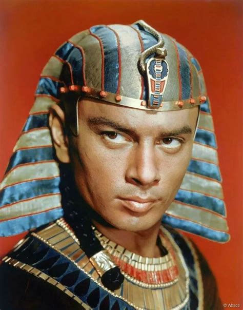yul brynner for the ten commandments 1956 yul brynner movie stars actors