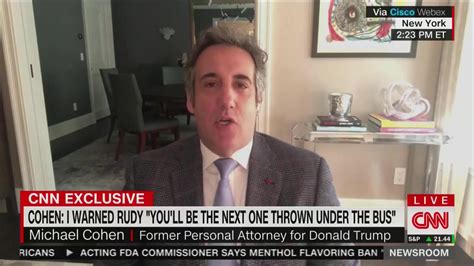 Michael Cohen Gloats Over Giuliani Raid ‘rudy I Told You So