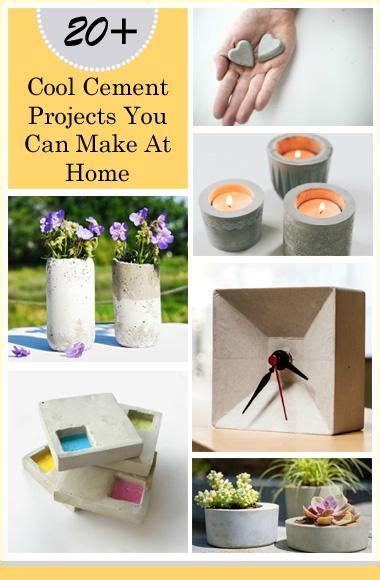 20 Cool Cement Projects You Can Make At Home #Home #Garden #Trusper #