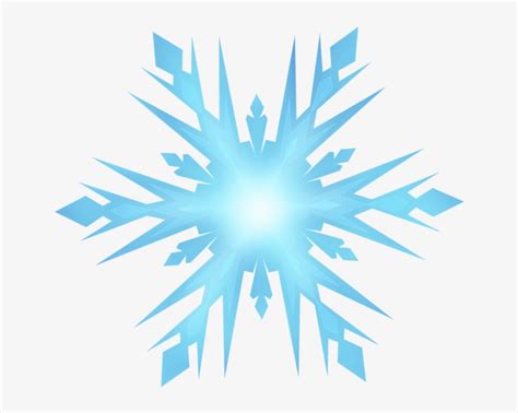 Light Snowflake By Iamrebecalopez Disney Frozen Snowflake Png Free