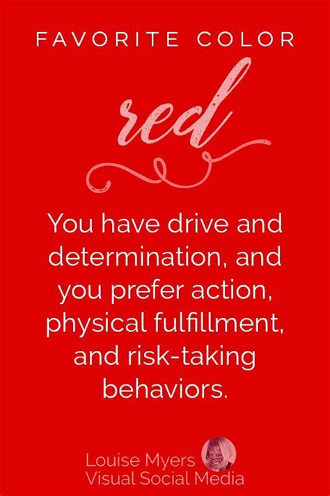 What does i could get used to this mean? What Does Your Favorite Color Say About You? [infographic ...