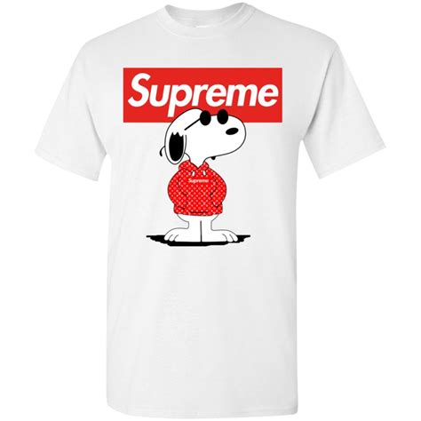 Snoopy Supreme X Louis Vuitton Stay Stylish Joe Cool T Shirt Zelitnovelty