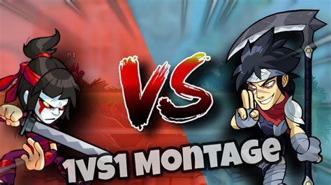 1vs1 Montage Brawlhalla Hattori Vs Jiro Youtube