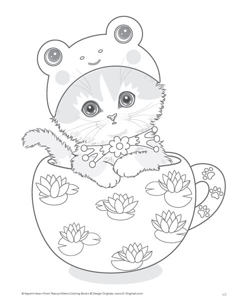 Pin By Lynn Courtois On Coloring Book Kitten Coloring Book Kittens
