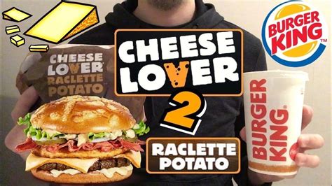 Asmr Burger King Je Goûte Le Cheese Lover Raclette Potato