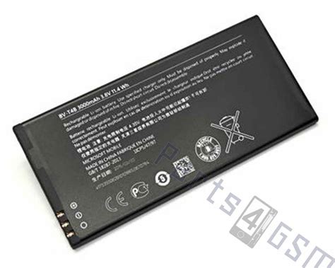 Microsoft Lumia 640 Xl Battery Bv T4b 3000 Mah Parts4gsm