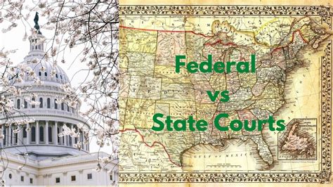 Law 101 What Is The Difference Between State And Federal Courts In