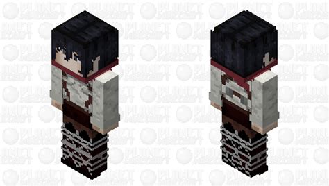 Mikasa Ackerman Minecraft Skin
