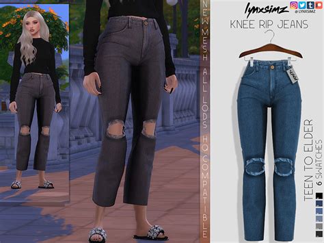 The Sims 4 Best Ripped Jeans Cc For Guys And Girls