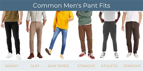 Your Definitive Mens Pant Fit Guide — On Brand