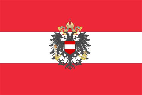 State Flag Of Austria If It Was Still A Monarchy Vexillology