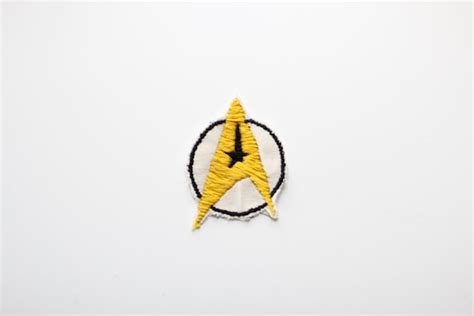 Star Trek Insignia Patch By Fembroidery312 On Etsy