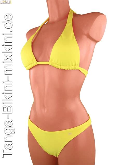 Bikini Kombi gelb schönen gelben Bikini kaufen MIXKINI BEACHWEAR