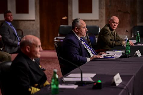 Senate Armed Services Committee Holds Hearing On The Fiscal Year 2023 Navy Budget Request