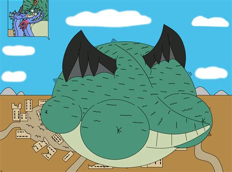 Tohru dragon is about to explode by Hagatoras -- Fur Affinity [dot] net
