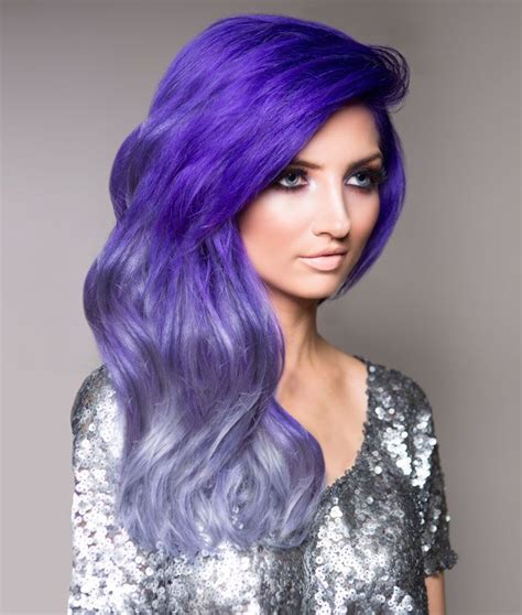 How To Purple And Silver Urban Ombre Ombre Hair Bright Hair Hair