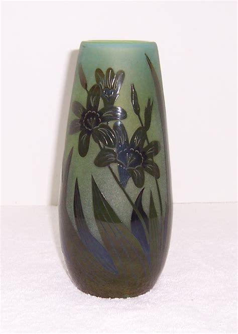 Ryszard Ramski 27 Of 65 Signed Oct 92 Cameo Art Glass Vase Triple A Resale