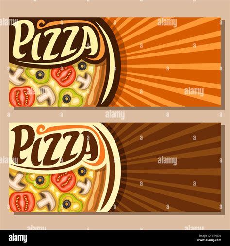 Vector Banners For Pizza Stock Vector Image And Art Alamy