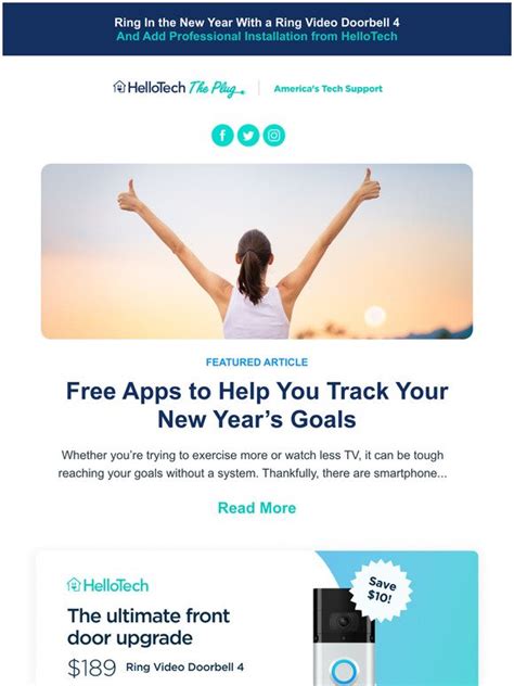Hellotech The Plug Crush Your New Years Resolutions With These Apps