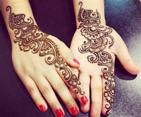 Front Hand Arabic Mehndi Designs For Stylish Girls Women Simple Easy