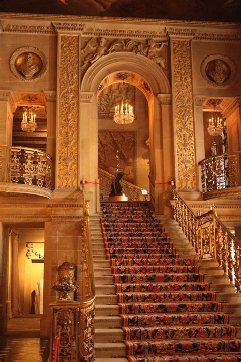 Chatsworth Staircase Места Дворец Турист