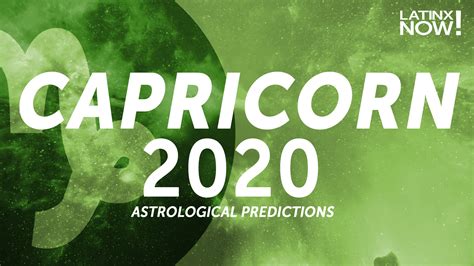 Capricorn 2020 Horoscope Predictions Everything You Need To Know