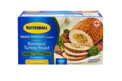 Butterball Boneless Turkey Roast Stuffed Breast Raised Without Antibiotics 1 5kg Walmart Canada