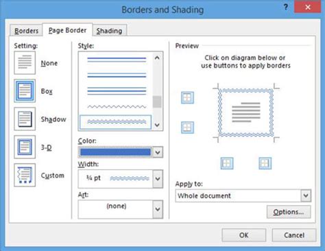 How To Add A Page Border In Word 2013 Dummies