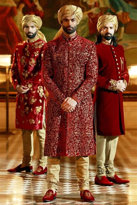 Latest Pakistani Sherwani Designs 2020 To Look Dapper Groom Dress Men Indian Groom Wear
