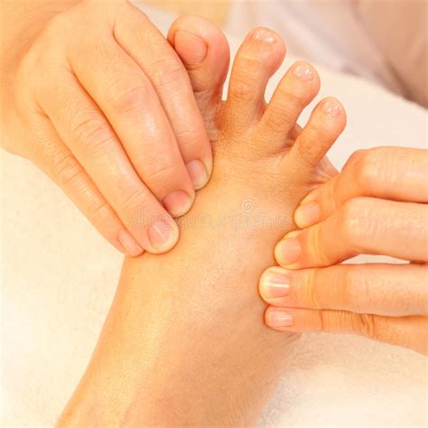 Reflexology Foot Massage Stock Image Image Of Energy 29765785