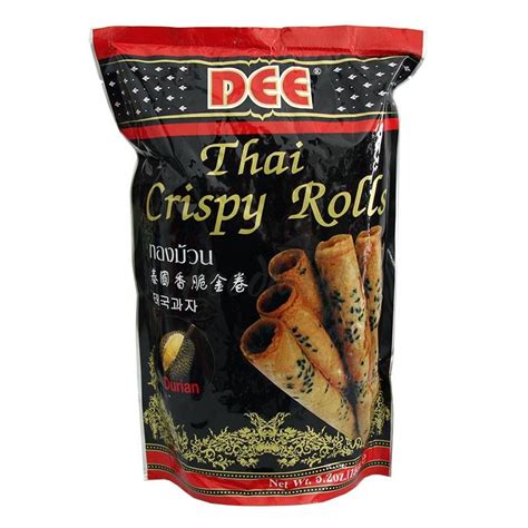 Dee Thai Crispy Roll Durian 150g From Buy Asian Food 4u