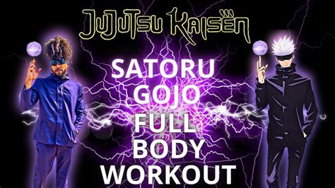 How To Get Strong Quick Jujutsu Kaisen Satoru Gojo Home Workout Youtube