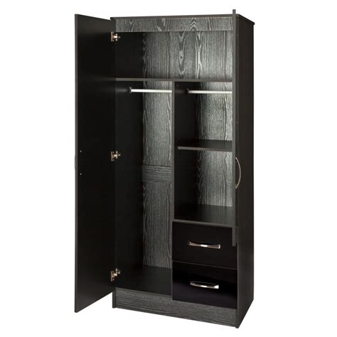 Our pax hinged wardrobe doors come in different sizes and designs like mirrored glass, paneled wood effects and many more. Marina Black Gloss 2 Door Mirrored Wardrobe | Ark Furniture