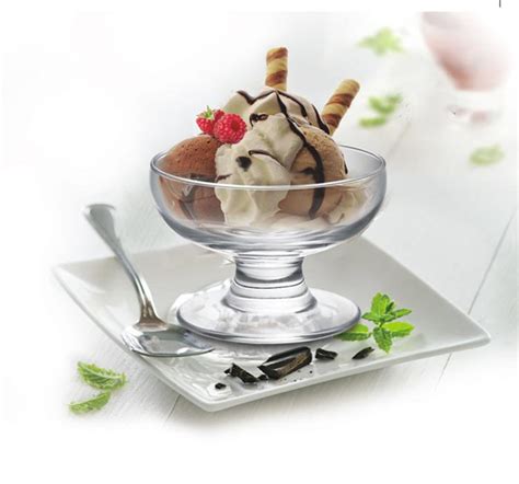 buy claire ice cream bowl set of 6 125ml treo by milton