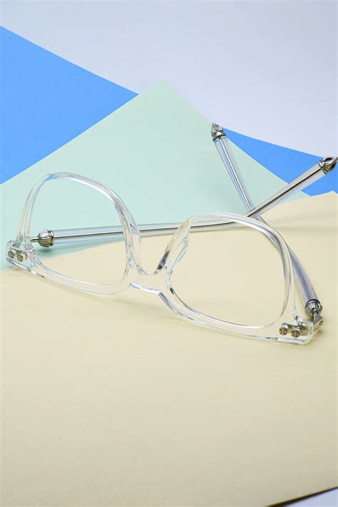 K9023 Square Clear Eyeglasses Frames Leoptique