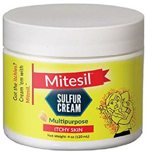 Sulfur soap can be used like any other bar soap. Mitesil Multipurpose Sulfur Cream - Mites & Other Itchy ...