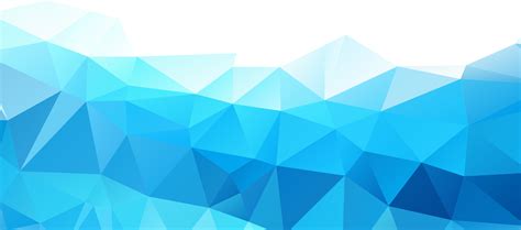 Geometric Blue Abstract Background Png Free Template Ppt Premium