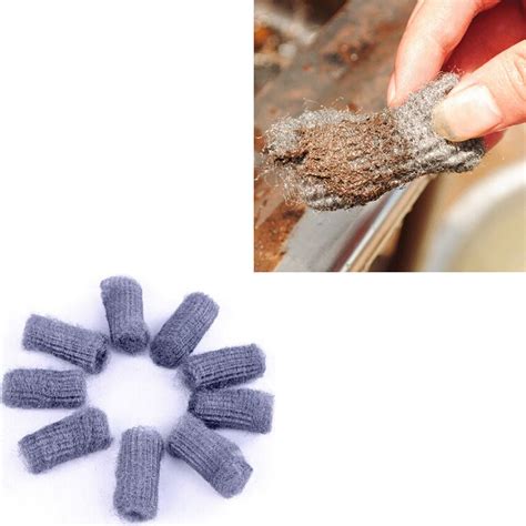 Melamine Sponge Metal Mesh Super Detergent Tool Pcs Lot Kitchen Steel Wool Degreasing Cleaning