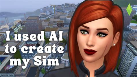 I Used Ai To Create My Sim Pt 1 Detective Daniels The Sims 4 Nocc