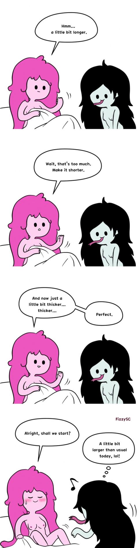 Rule 34 2girls Adventure Time Artist Name Before Sex Blush Canon Couple Comic Excited