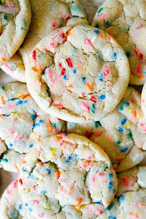 Funfetti Cookies Wood And Spoon