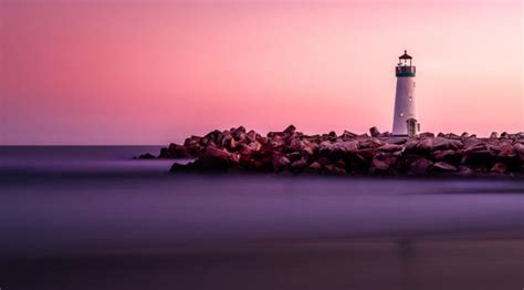 1680x1050 Sunset Near Lighthouse 1680x1050 Resolution Wallpaper Hd