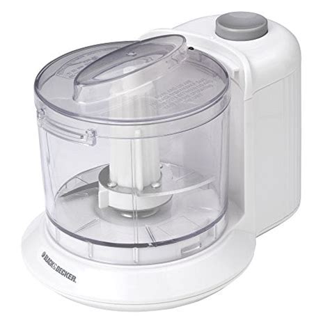 Blackdecker Hc306 One Touch 15 Cup Capacity Electric Chopper White